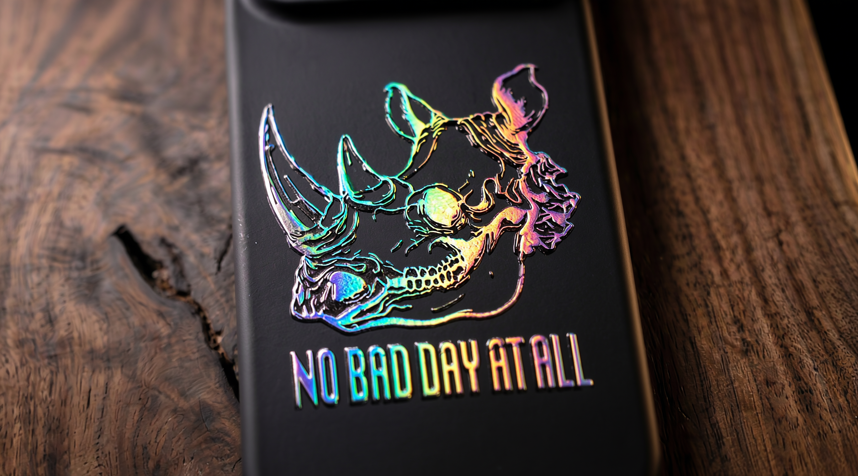 3D Wild Beasts - Rhino Phone Case – Raised Art Design ( A02 )