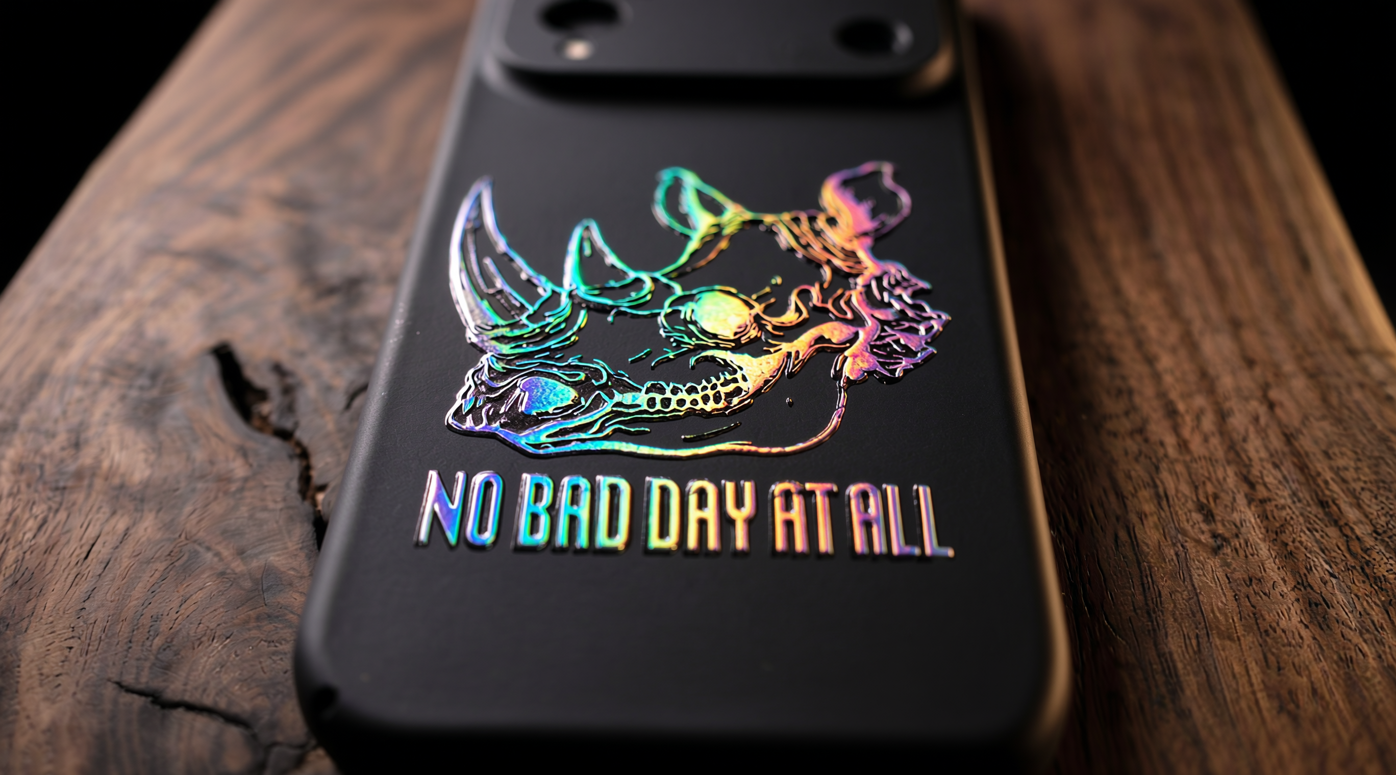 3D Wild Beasts - Rhino Phone Case – Raised Art Design ( A02 )