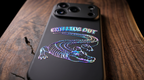 3D Wild Beasts - Crocodile with Chilling Out Phone Case – Raised Art Design ( A03 )