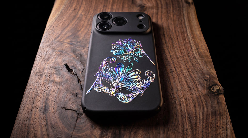 3D Carnival of Venice - Carnival Twins - Phone Case – Raised Art Design ( CV01 )