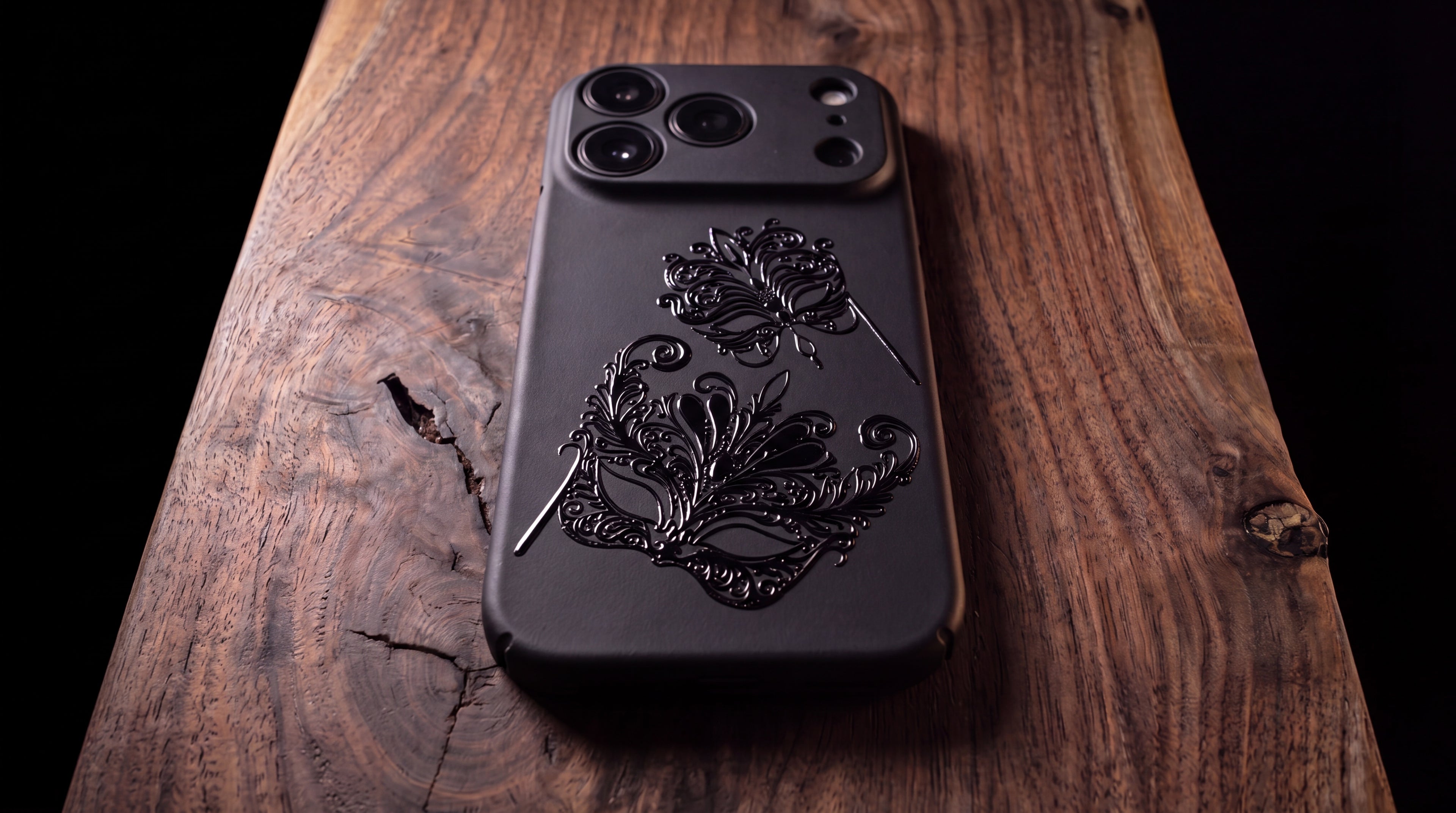 3D Carnival of Venice - Carnival Twins - Phone Case – Raised Art Design ( CV01 )