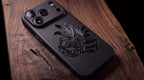 3D Carnival of Venice - Regal Noir Mask - Phone Case – Raised Art Design ( CV05 )
