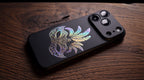3D Carnival of Venice - Regal Noir Mask - Phone Case – Raised Art Design ( CV05 )