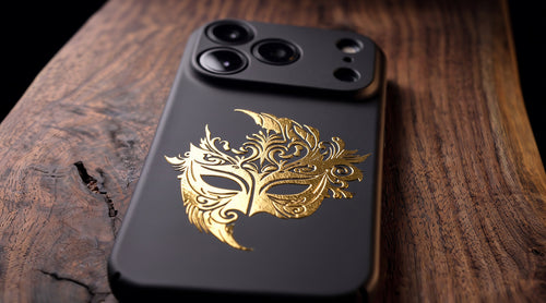 3D Carnival of Venice - The Incognito - Phone Case – Raised Art Design ( CV06 )