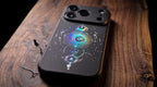 3D Mystical Symbols- Celestial Compass - Phone Case – Raised Art Design ( MP02 )