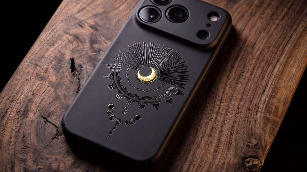 3D Mystical Symbols - Mystic Circle - Phone Case – Raised Art Design ( MP04 )