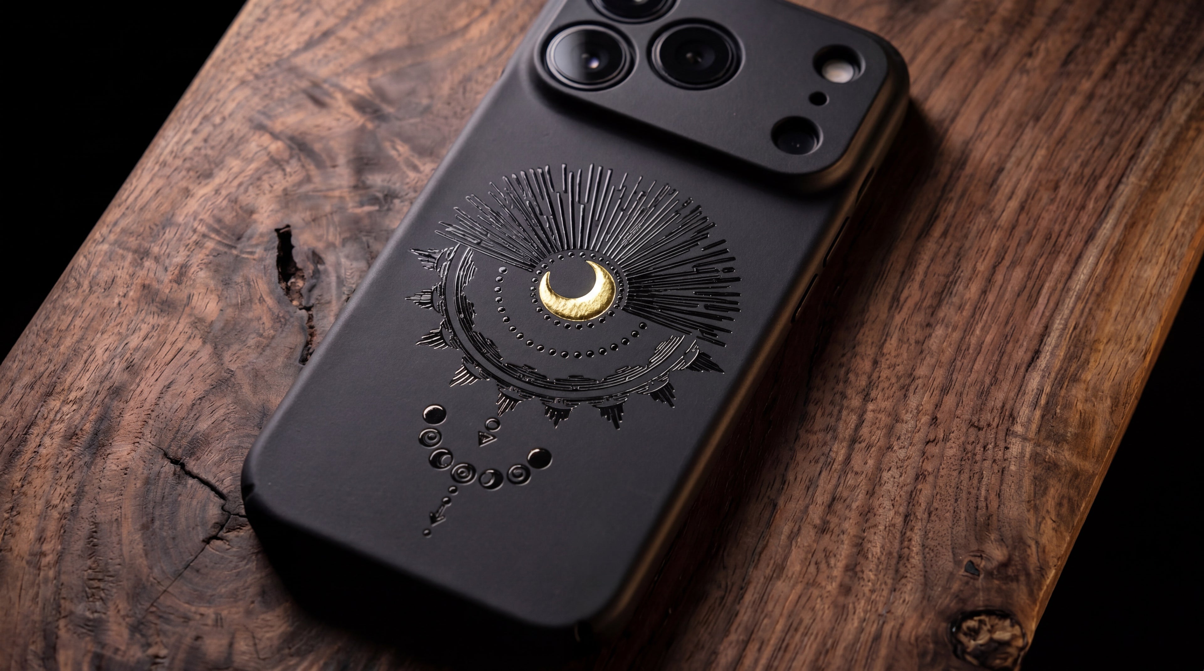 3D Mystical Symbols - Mystic Circle - Phone Case – Raised Art Design ( MP04 )