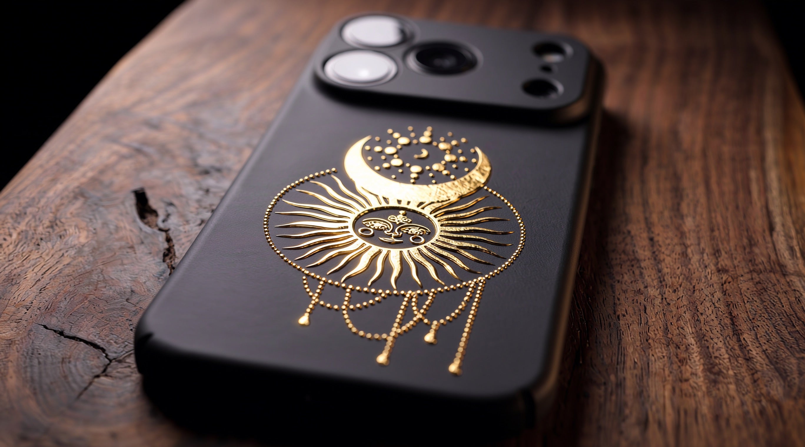 3D Mystical Symbols - Mandala - Phone Case – Raised Art Design ( MP05 )
