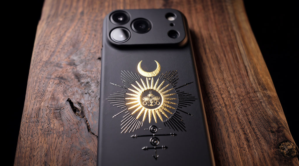 3D Mystical Symbols - Duality - Phone Case – Raised Art Design ( MP10 )