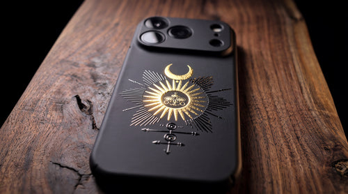 3D Mystical Symbols - Duality - Phone Case – Raised Art Design ( MP10 )