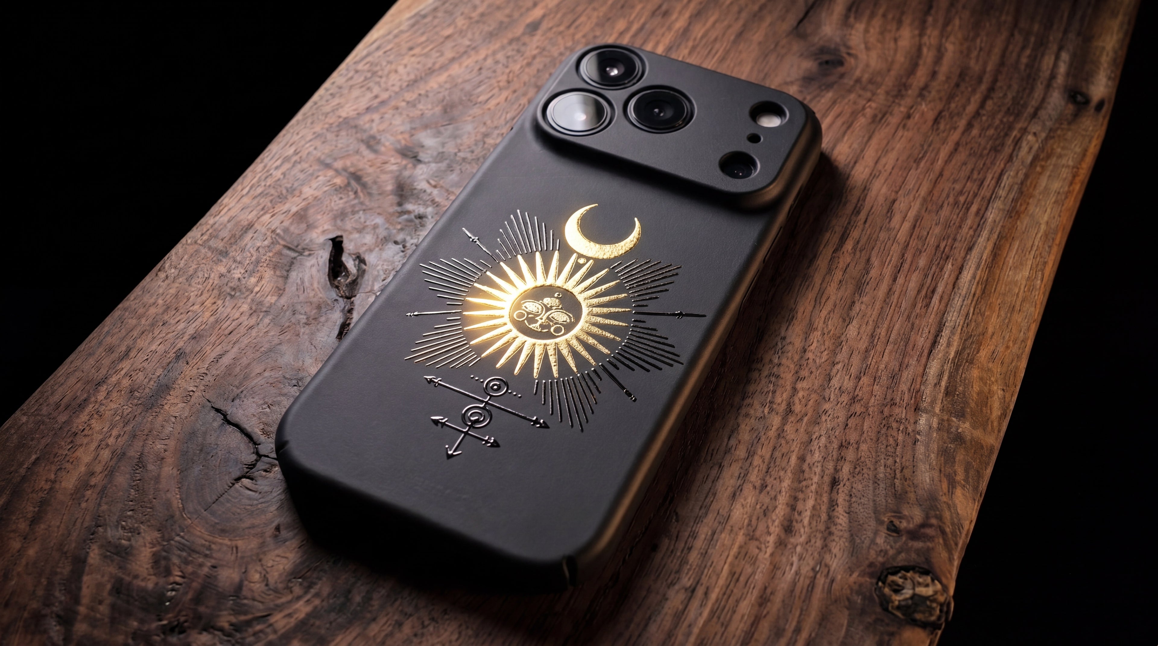 3D Mystical Symbols - Duality - Phone Case – Raised Art Design ( MP10 )