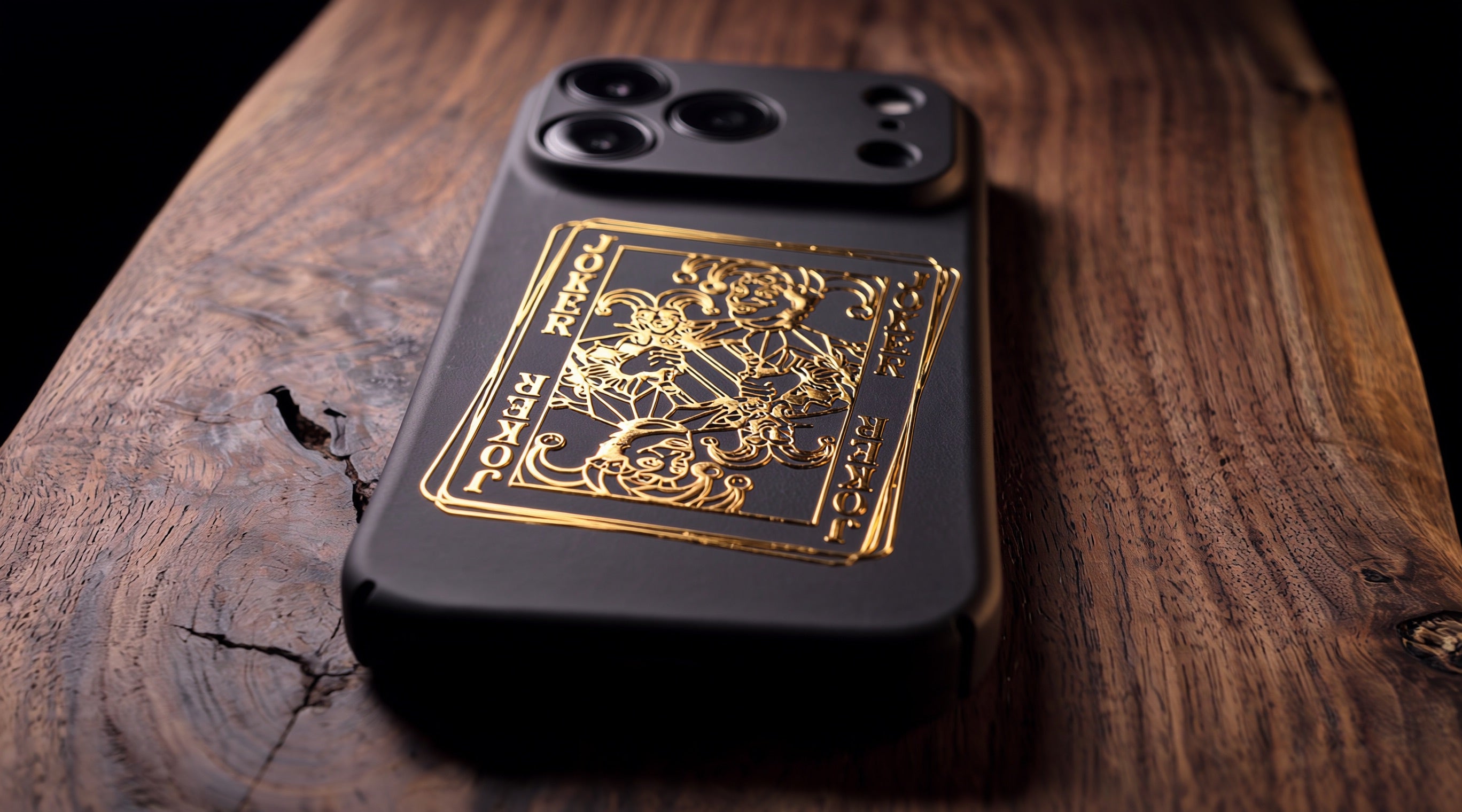 3D Poker card - Joker card - Phone Case – Raised Art Design ( PC03 )