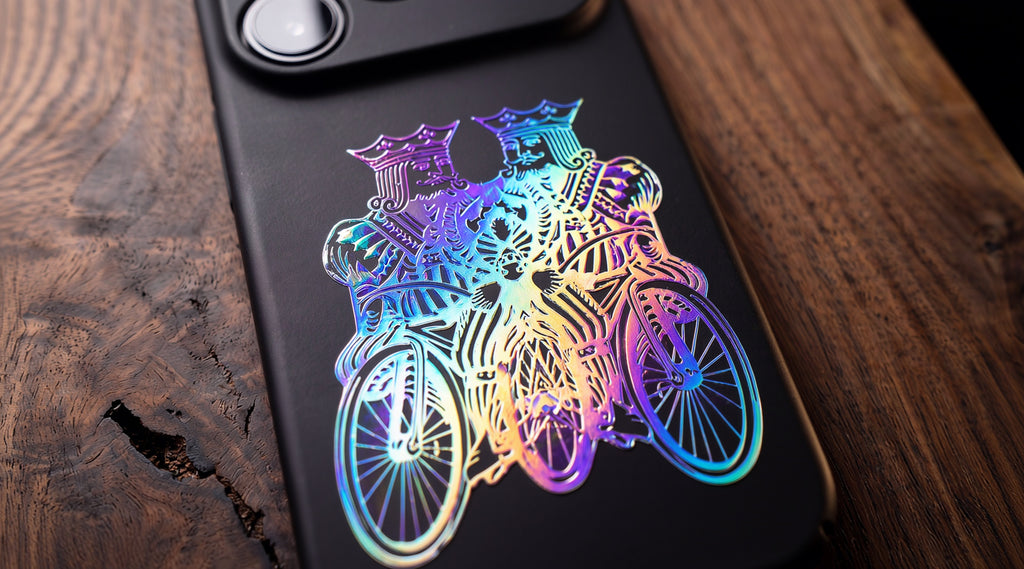 3D Poker card - King Riders- Phone Case – Raised Art Design ( PC06 )