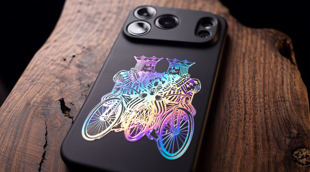 3D Poker card - King Riders- Phone Case – Raised Art Design ( PC06 )