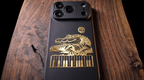 3D Wild Beasts - Frog playing piano Phone Case – Raised Art Design ( A05 )